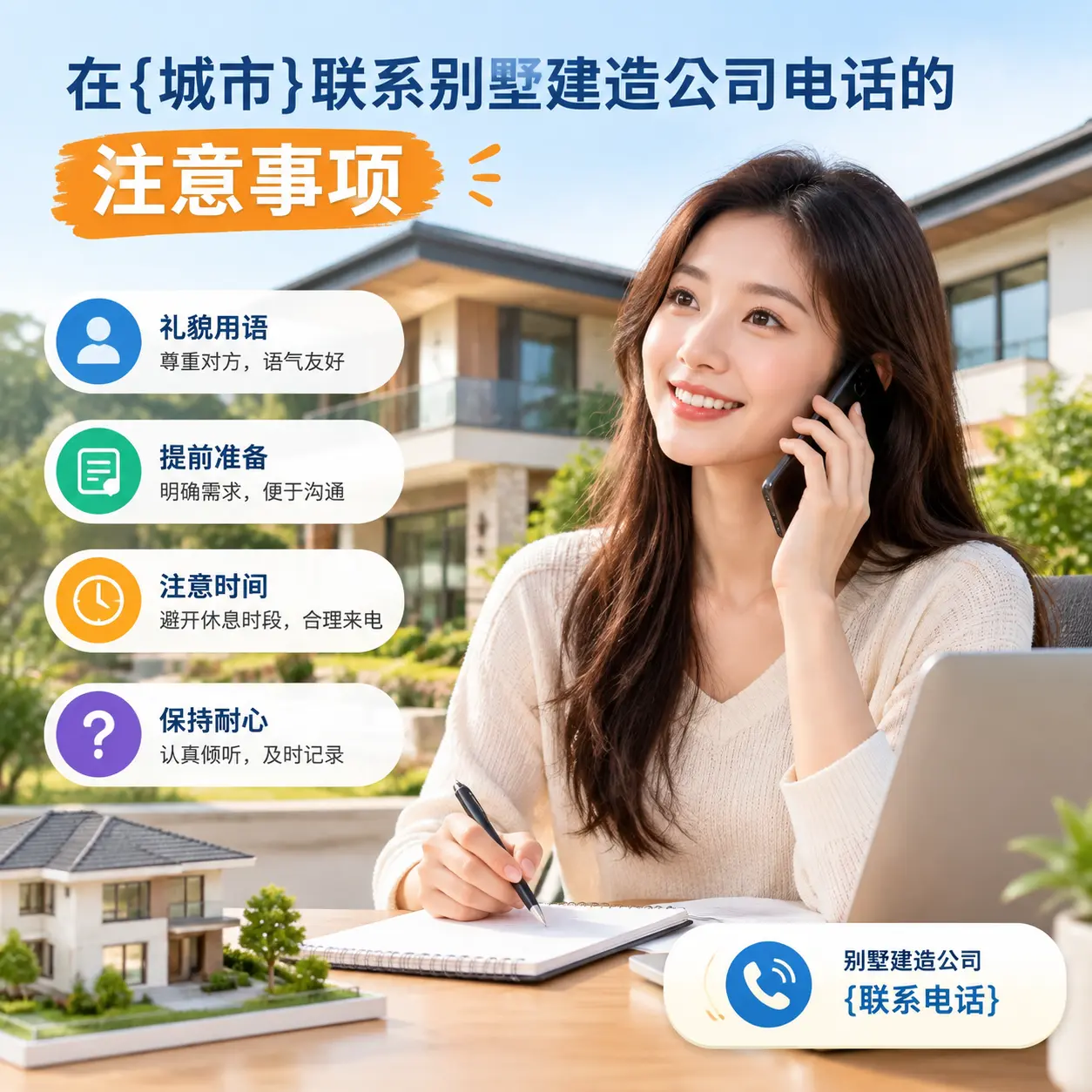 在荔波联系别墅建造公司电话的注意事项