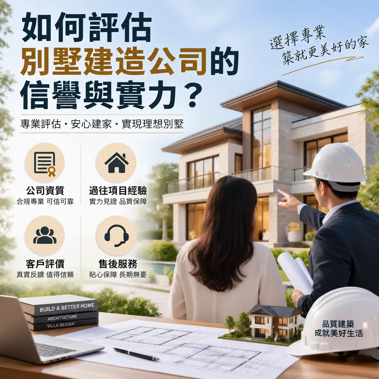 如何评估 荔波 别墅建造公司的信誉与实力？