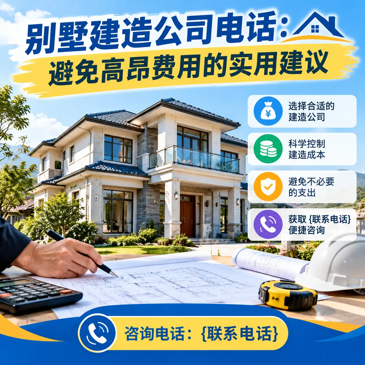 荔波别墅建造公司电话：避免高昂费用的实用建议