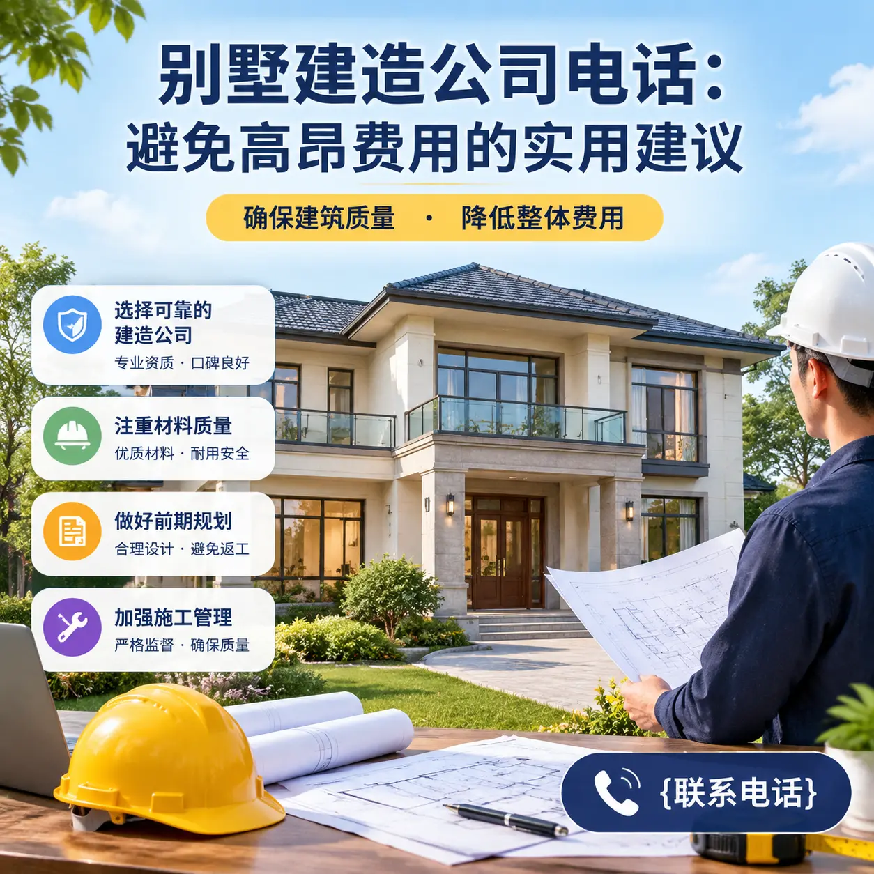 荔波别墅建造公司电话：避免高昂费用的实用建议