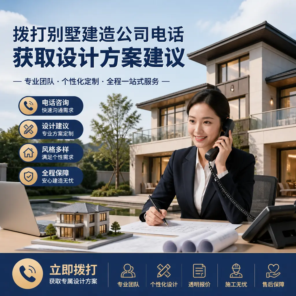 拨打荔波别墅建造公司电话,获取设计方案建议