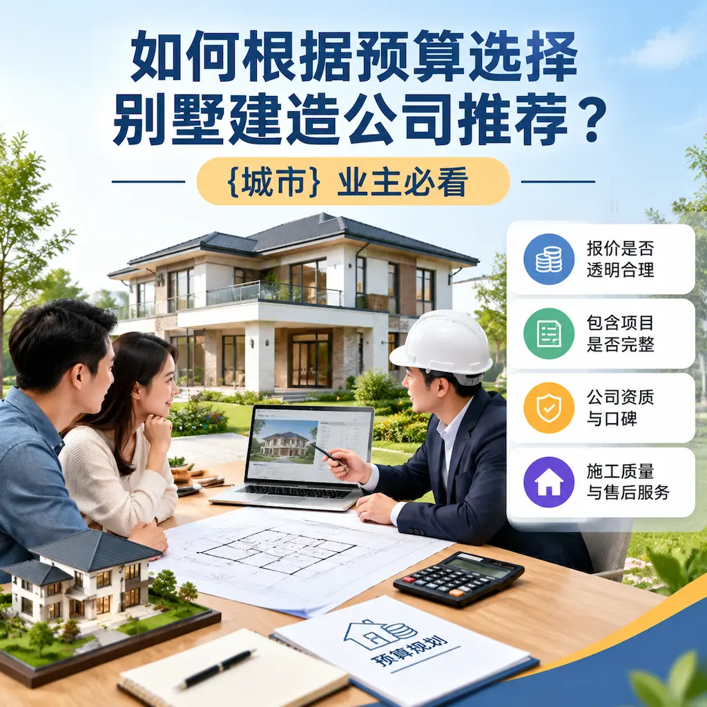 如何根据预算选择别墅建造公司推荐? 荔波 业主必看
