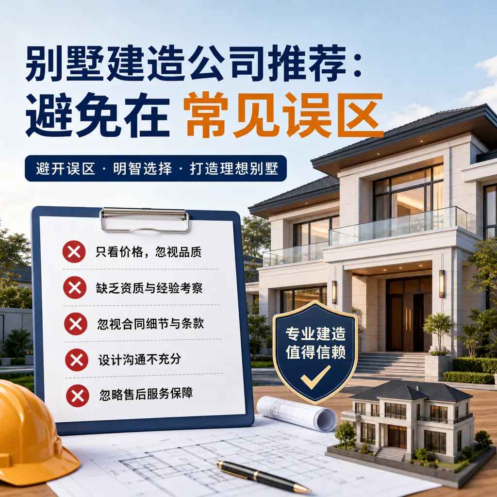别墅建造公司推荐:避免在 荔波 的常见误区